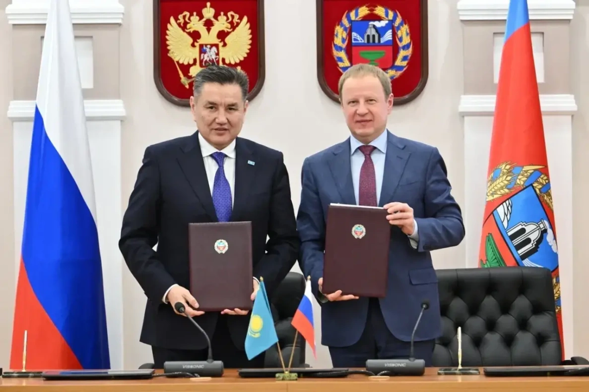 Новые направления сотрудничества Алтайского края и Казахстана закрепили в Барнауле - Вечерний Барнаул, 19.02.2026