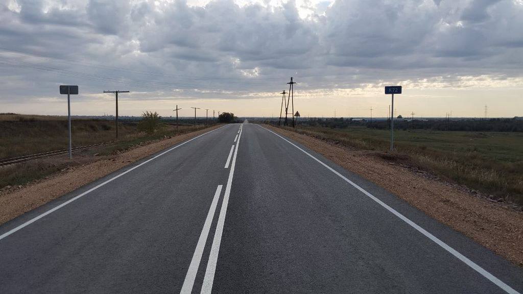 В Алтайском крае завершили ремонт дороги, ведущей до границы с Республикой Казахстан - Вечерний Барнаул, 14.09.2025